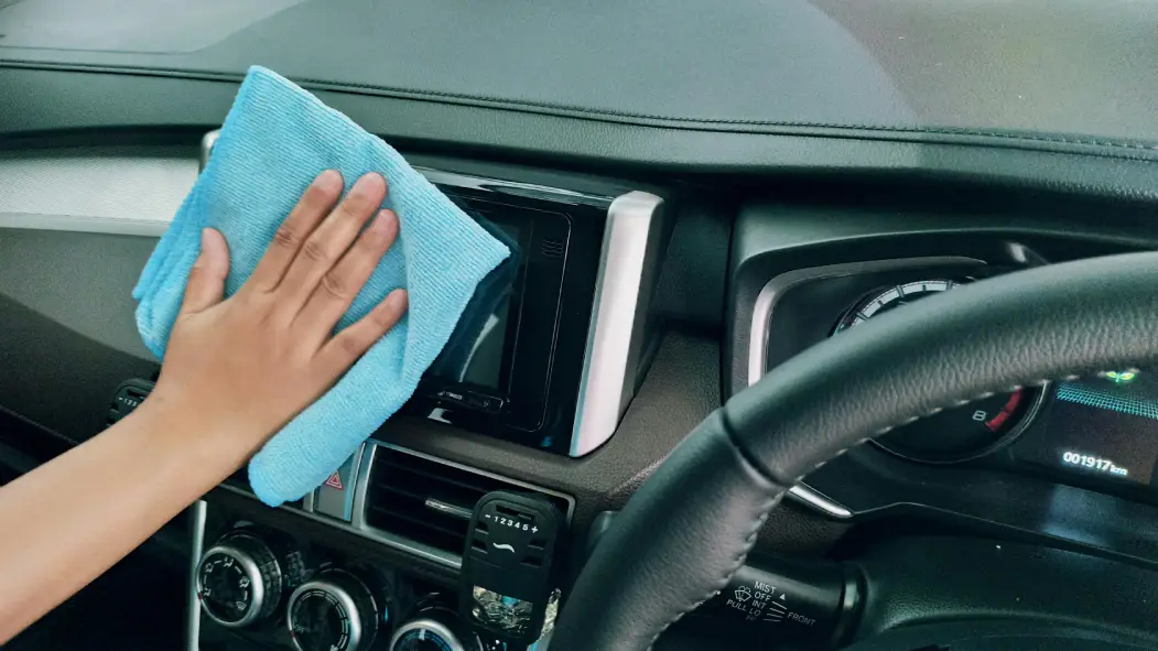 Nettoyage de l’intérieur de la voiture