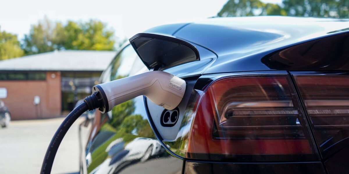 recharge rapide d’une voiture électrique