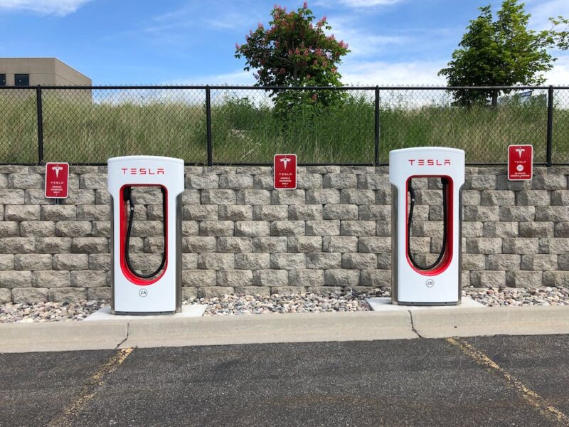 recharge d’une voiture électrique