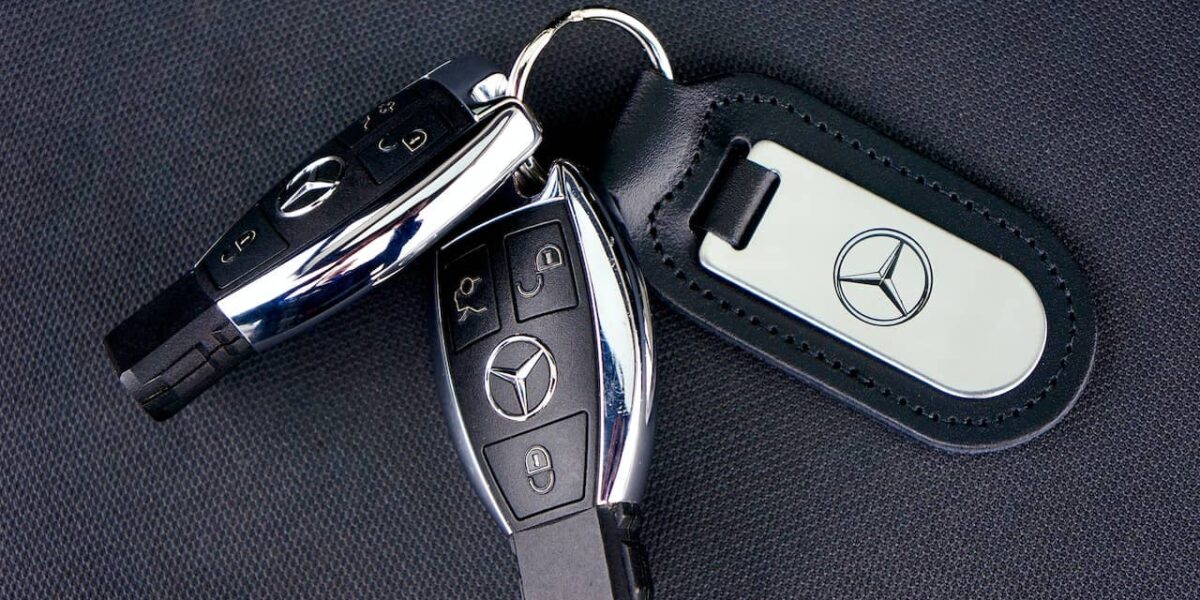 clés de voiture Mercedes
